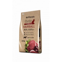 Fitmin Cat Purity Hairball Rind - z odkłaczaczem na kule włosowe
